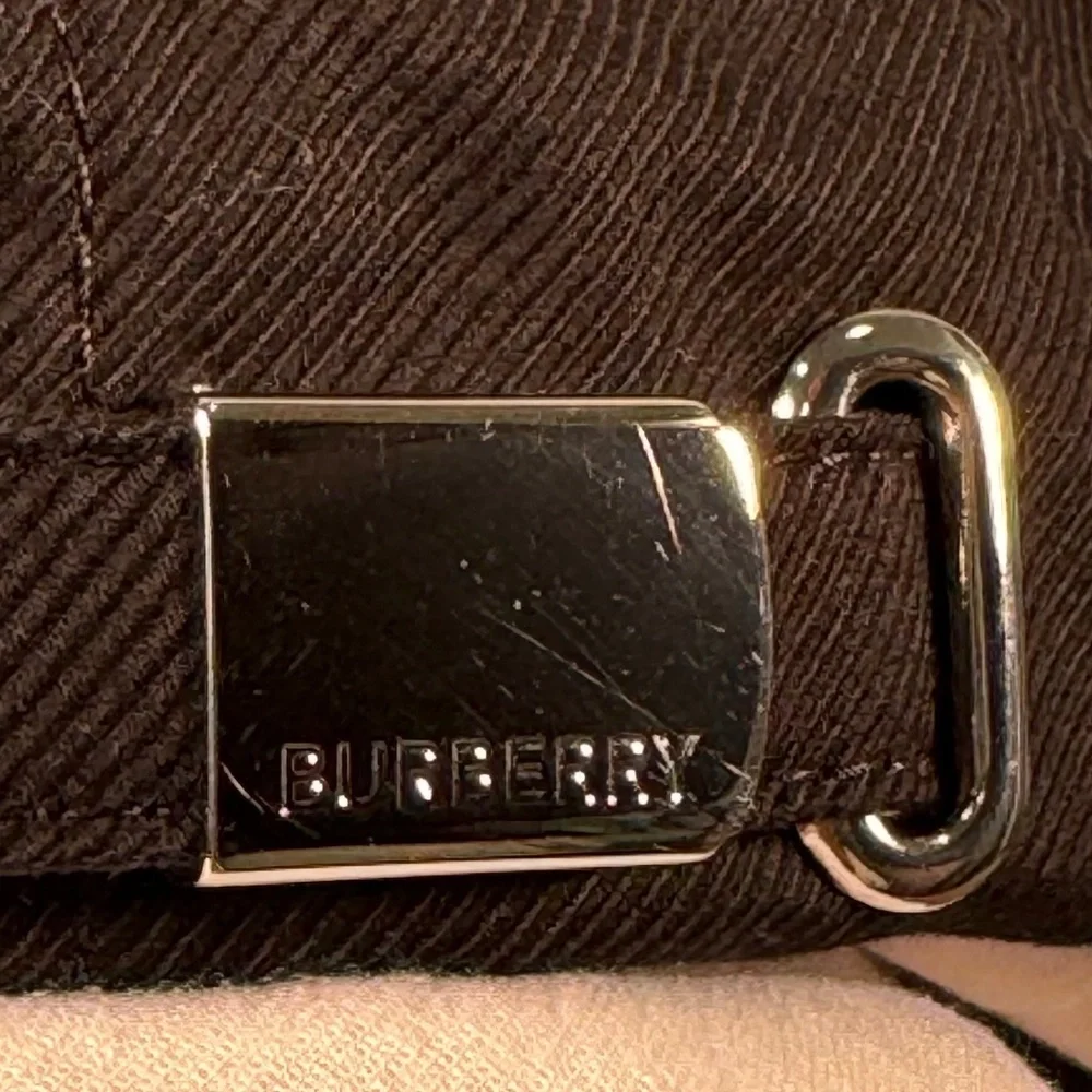 Burberry Horseferry-Motif Canvas Baseball Cap